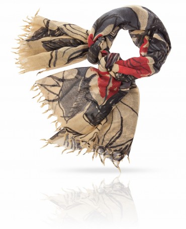 Палантин Женский ZW-ORCHID.GRANDE/GOLD.YEL